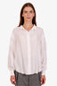 Smythe White Button Up Shirt Size XS