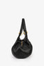 Salvatore Ferragamo Black Leather Top Handle Bag