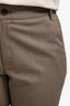 Paige Brown Tailored Trousers Size 33