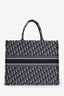 Christian Dior Navy Oblique Large Book Tote
