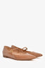 Chaussures plates vernies beiges Gianvito Rossi, pointure 39
