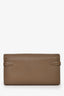 Hermès 2018 Etoupe Epsom Kelly Wallet