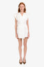 A.L.C. White Cotton Sleeveless Mini Dress Size 2