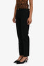 Versace Jeans Couture Vintage Black Straight Leg Pants Size 44