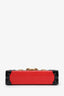 Louis Vuitton Red Epi Leather 'Petit Malle' with Strap