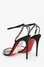 Christian Louboutin Black Leather 'Spike So Me' Heels Size 40.5