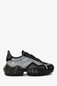 Jimmy Choo Black Sparkled Sneakers Size 37