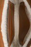 Givenchy Brown Shearling & Suede Logo Shoulder Bag
