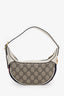 Gucci White Canvas GG Supreme Ophidia Mini Bag GHW