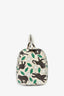 Gucci Beige/Green Canvas 'Unicef' Elephant Graphic GG Boston Bag