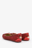 Jimmy Choo Red Glitter Ballet Flats Size 39.5