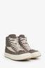 Rick Owens DRKSHDW Grey High Top Sneakers Size 37