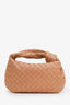 Bottega Veneta Beige Intrecciato Leather Mini Jodie