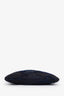 Christian Dior 2019 Black/Navy Embroidered Canvas Pouch