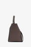 Celine Taupe Leather Mini Belt Bag With Strap