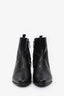 Pierre Hardy Black Croc Embossed Ankle Boots Size 37