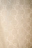 Gucci Beige Cotton Silk Blend GG Supreme Scarf 140