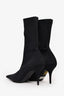 Balenciaga Black Neoprene Sock Knife Boots Size 38