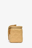 Pre-loved Chanel™ Gold Leather Coco Crush Vanity with Chain