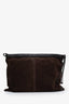 Bottega Veneta Chocolate Brown Suede Multi String Shoulder Bag