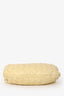 Bottega Veneta Yellow Leather Intrecciato Mini Jodie Top Handle Bag