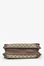 Gucci Brown Monogram Web GG Supreme Neo Crossbody Bag