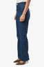 Acne Studios Blue Denim High Rise Wide Leg Jeans Size 26