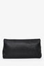Burberry Black Pebble Leather Shoulder Bag with Chain