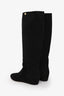 Jimmy Choo Black Suede Boots Size 39
