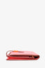 Hermès 2017 Pink Leather Bearn Wallet