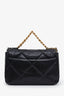 Pre-loved Chanel™ 2019 Black Goatskin Small 19 Flap Bag