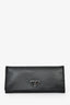 Prada Black Saffiano Leather Long Wallet
