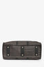 Moschino Brown Canvas Logo Duffle Bag