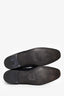 Dolce & Gabbana Navy Blue Deerskin Ankle Boots Size 44 Mens
