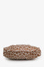 Fendi Brown Leopard Print Shoulder Bag