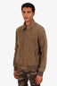 Loro Piana Green Kidskin Ivy Bomber Jacket Size M Mens