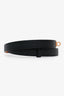 Hermès 2025 Black Epsom Leather Kelly 18 Belt With GHW