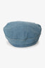 JW Anderson Blue/Brown Denim Leather Newsboy Cap Size M