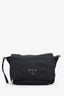 Prada Black Nylon Tessuto Messenger Bag