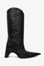 Coperni Black Leather 'Cowboy Bridge' Boots Size 41 Men's