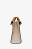 Gucci Taupe Leather Double G Diana Crossbody Bag