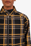 Marni Black/Yellow Wool Mohair Patterned Jacket Size 48 Mens