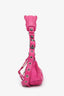 Balenciaga Pink Leather Le Cagole XS Shoulder Bag