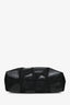 Prada Black Nylon Patched Leather Top Handle Tote with Strap