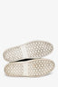 Roger Vivier Navy Satin Crystal Embellished Buckle Slip On Sneakers Size 36.5