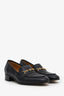 Gucci Black Interlocking G Horsebit Loafer Size 38