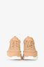 Hermès Camel/White Suede 'Bouncing' Sneakers Size 38