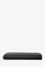 Prada Black Saffiano Leather Long Zip Wallet