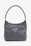 Goyard Grey Goyardine Boheme Shoulder Bag with Pouch
