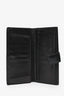 Gucci Black Leather Interlocking G Long Continental Wallet